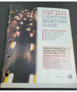 GE Auto Bulb Selection Guide 1984 - 2004 Auto Light Truck SUV Bulbs - £14.18 GBP