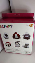 6 Christmas Ornament Felt Craft Kit: Make Your Own &quot; Crafts for kids - £7.50 GBP