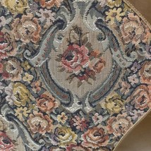 Vintage 50s 60s Womens Tapestry Floral Framed Hand Bag 10 x 7.25 x 2.75 ... - $40.32