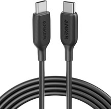 Powerline III USB C to USB C Cable 6 ft 60W Fast Charging for Pro 2020 Samsung G - £28.01 GBP