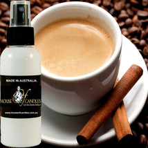Coffee Cinnamon &amp; Vanilla Premium Scented Body Spray Fragrance Vegan Cruelty- - £10.39 GBP+