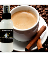 Coffee Cinnamon &amp; Vanilla Premium Scented Body Spray Fragrance Vegan Cru... - £10.22 GBP+