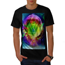 Wellcoda Psychedelic Cosmos Mens T-shirt, Crazy Graphic Design Printed Tee - £15.09 GBP+