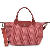 Longchamp Le Pliage Small Convertible Nylon Satchel Crossbody ~NEW~ Antique Pink - $222.75