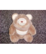 10&quot; Light Brown Snuffles Polar Bear Plush Toy Gund 1980 Adorable  - £39.51 GBP