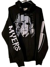 Jon Lauren Apparel Michael Myers Halloween Black Hoodie Sweatshirt Med - $23.07