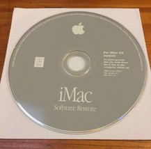 Vintage 2000 iMac DV Macintosh Mac SSW 9.0.4 Software Restore Disc CD 2.1 - £47.06 GBP