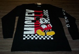 Vintage Style Walt Disney Mickey Mouse Long Sleeve T-Shirt Medium New w/ Tag - £19.70 GBP