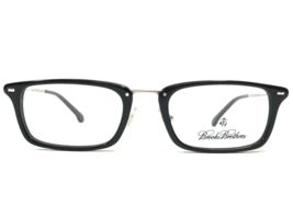 Brooks Brothers Eyeglasses Frames BB2010 6000 Polished Black Silver 50-1... - $74.42