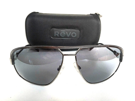 New  REVO R102 03 67mm Pilot Silver Men&#39;s Sunglasses  - $149.99
