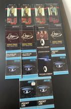 NEW! HUGE Vintage Star Trek Address Book + Note Book Lot Of 14 - Pocket ... - $41.68