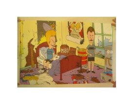 Beavis and Butthead Poster Butt Head &amp; In Their Trashed Room - £47.94 GBP