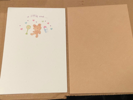 New Baby Congratulations Recycled paper Greeting Card *NEW* r1 - £3.59 GBP