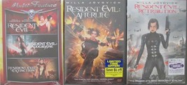 Resident Evil 1-2-3-4-5: Apocalypse-Extinction-Afterlife-Retribution - New DV... - £20.57 GBP