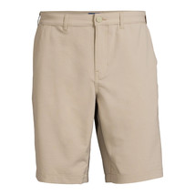George Big Men&#39;s Synthetic Flat Front Shorts, Beige Size 46 - £14.73 GBP