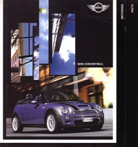 2004 Mini COOPER convertible sales brochure catalog US 04 - $10.00