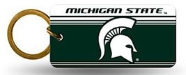 Michigan State University (MSU) Spartans Crystal View Keychain - £6.21 GBP