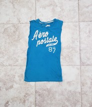 Aeropostale Altered Applique Distressed Destroyed Tank Top T Shirt Size XS - £9.39 GBP