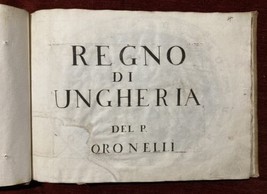 Regno di Ungheria Coronelli Antique Maps Joseph I Hungary - £12,547.75 GBP