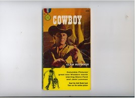 Huffaker - COWBOY - 1958 1st printing - movie tie-in - £8.67 GBP