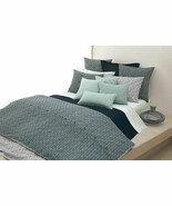 DKNY PURE COMFORT BLOCK PRINT Organic 5P King Duvet Cover Set Indigo NIP... - $5,397.18 MXN