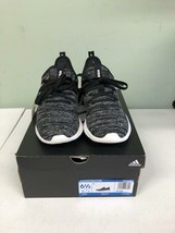 adidas womens Cloudfoam Pure Running Shoe DB0694 Black/Black/White Size 6.5M - $56.45