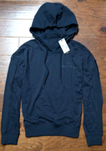 Armani Exchange $170 A|X Men&#39;s Sustainability Navy Cotton Hooded Jacket ... - $65.99