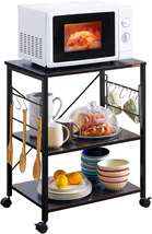 Kitchen Stand Microwave Cart 23.7&#39;&#39; for Small Space, Coffee Bar Ta - $106.91