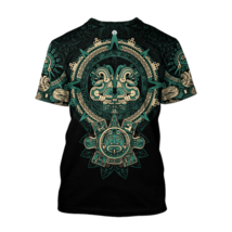 Mexican Aztec Quetzon Mayan Men&#39;s Casual T-shirt Street Fashion Classic Retro 2 - £7.89 GBP