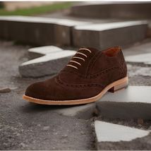 Men's Millburn Co. Wingtip Oxford 9 Brown Suede - $99.85