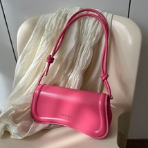 2023 New Women Fashion  Bag PU Messenger Bag Simple Crossbody Bag Solid Color So - £51.57 GBP