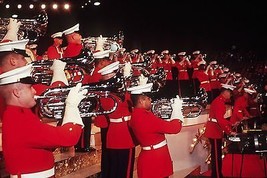US Marine Corps Band plays at George H.W. Bush Inaugural event Photo Print - £6.89 GBP+