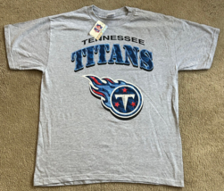 New Vintage Tennessee Titans NFL Football T-shirt Size L DeadStock Unique - £22.05 GBP