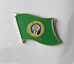 Washington Us State Single Flag Lapel Pin Badge 1 Inch - £4.50 GBP