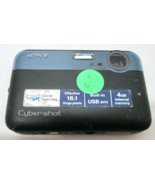 Sony Cyber-Shot DSC-J10 16.1MP Digital Camera - Black - Parts/Repair - $28.49