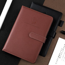 PU Leather Journal A5 Notebook Lined Paper Writing Vintage Diary 288 Pages - £21.91 GBP