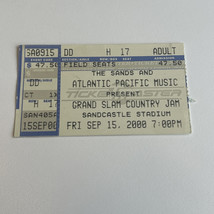 2000 Grand Slam Country Jam AC Sandcastle Stad. Rascal Flatts, Alabama, Kinleys - $30.00