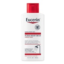 Eucerin Eczema Relief Cream &amp; Body Wash, Eczema Body Wash, Cream Body Wash, 13.5 - £27.17 GBP
