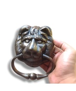 Antique Brass Lion Head Door Knocker | Vintage Metal Door Knocker / Door... - $77.95 CAD+