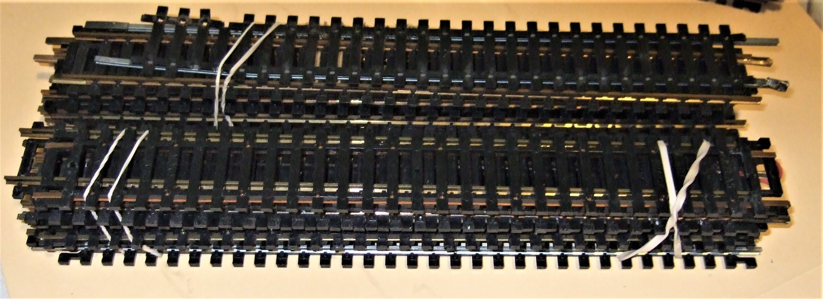 HO Train Tracks  -  (Pack of 20 Straight Tracks) - $19.50
