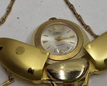 Jufrex Lady Bug Gold Cicada Pendant Watch - $54.44