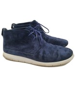 UGG Freamon Chukka Waterproof Blue Suede Desert Boots Mens Size 10 - £39.41 GBP