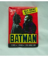 Vintage 1989 TOPPS BATMAN Movie Unopened Wax Pack of Cards THE JOKER 2nd... - $16.98 CAD