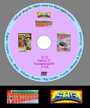 Century 21, Thunderbirds Poster Magazine &amp; 2 More Titles on DVD (4 Title... - £4.79 GBP
