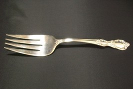 Grand Elegance Cold Meat Serving Fork Silver Plate Wm Rogers 1959 - $12.95