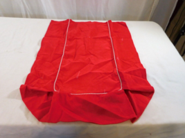 American Girl Historical Molly&#39;s Red Corduroy BEDSPREAD ONLY from her Red Bed - £11.84 GBP