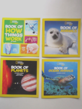 National Geographic Kids 4 Colorful Books (Animals,Planets,How Things Work) New! - £8.76 GBP