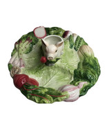 Fitz &amp; Floyd French Market Pig  4 Sectioned Serve  Platter Tray Dish 18&quot;... - €47,28 EUR