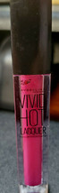 Maybelline New York Vivid Hot Lacquer Color Sensational Lip Gloss 76 Obsessed - $5.93