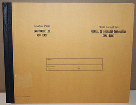 Canadian Forces Evaporator Log Book Non Flash 863A (11-81) 7530-21-887-9... - $45.89